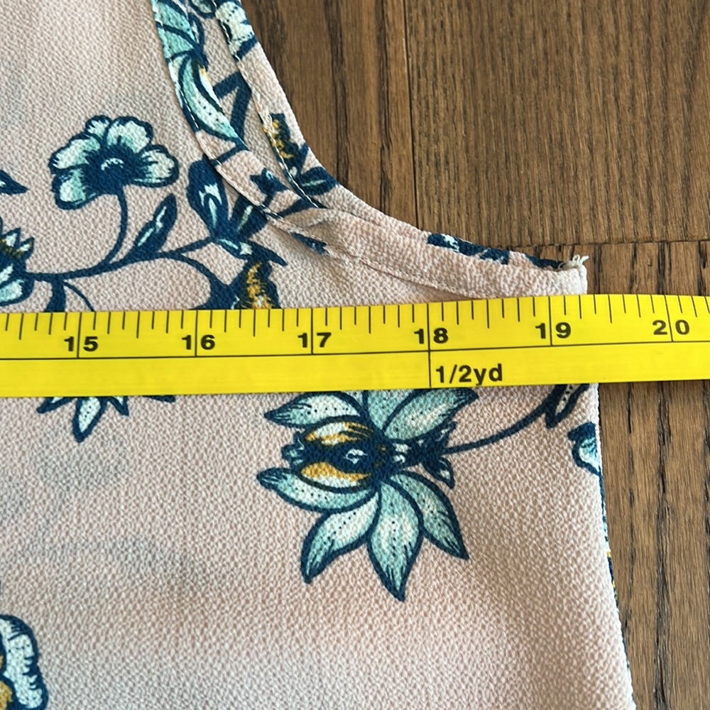 C&E Floral Tank Blouse - Picture 5 of 9